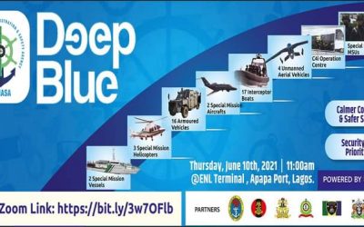 President Buhari Launches Deep Blue Project in Lagos