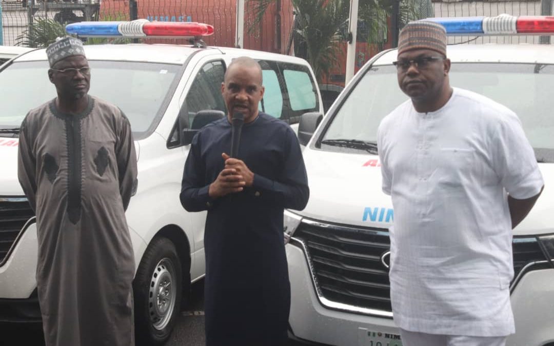 COVID-19: NIMASA PRESENTS VENTILATORS, RESPONSE VESSELS, AMBULANCE TO LAGOS STATE