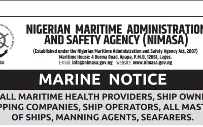 TO ALL MARITIME HEALTH PROVIDERS, SHIP OWNERS, SHIPPING COMPANIES, SHIP OPERATORS, ALL MASTERS OF SHIPS, MANNING AGENTS, SEAFARERS.