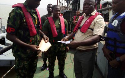 NIGERIAN NAVY HANDS-OVER VESSEL TO NIMASA FOR FLOUTING IMO REGULATION