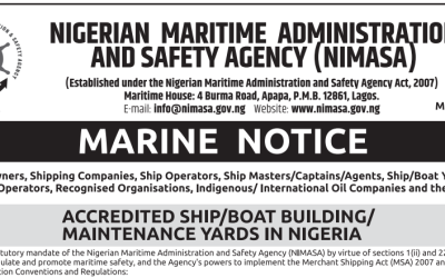 Accredited Ship/Boat Building/Maintenance Yards in Nigeria