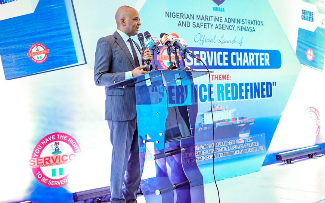 NIMASA REDEFINES SERVICE, UNVEILS SERVICE CHARTER.