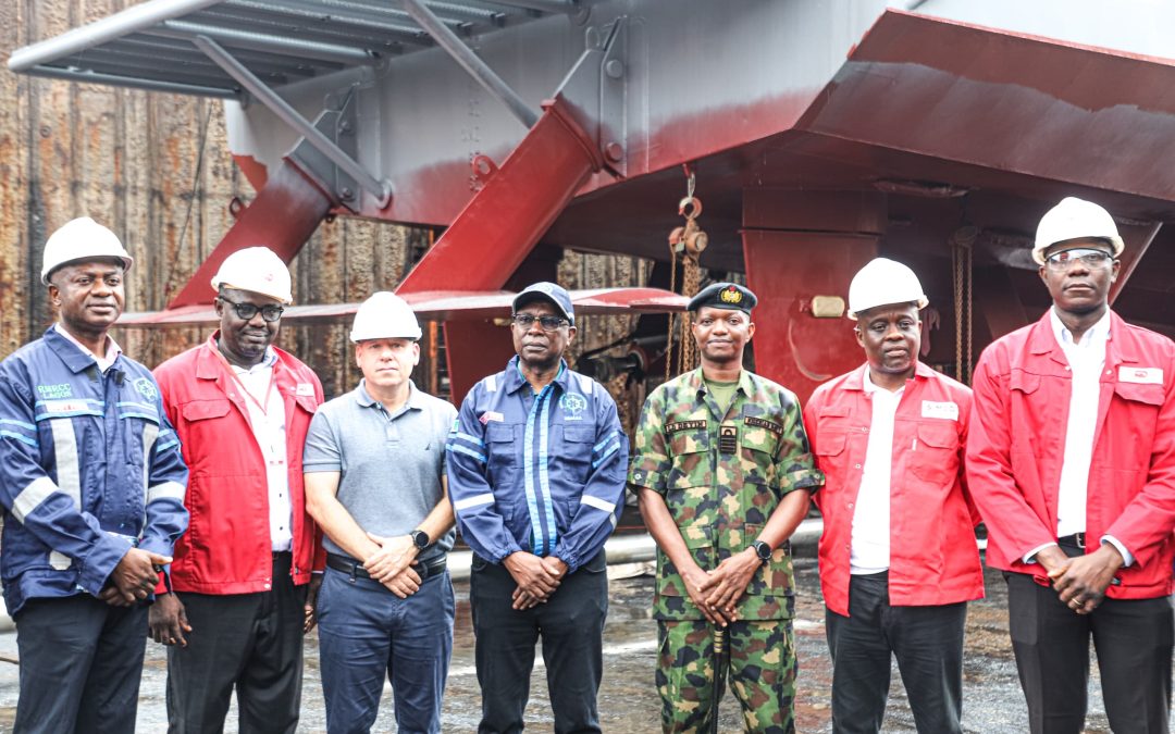 MARITIME SECURITY: NIMASA DOCK DEEP BLUE VESSEL AT NIGERDOCK