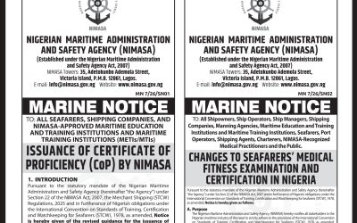 Marine Notices (4 in 1 Doc) 