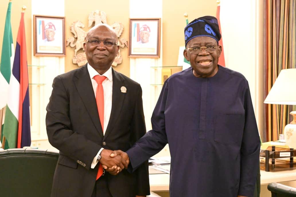 MARITIME DEVELOPMENT: PRESIDENT BOLA TINUBU, GCFR RECEIVES IN AUDIENCE DG NIMASA